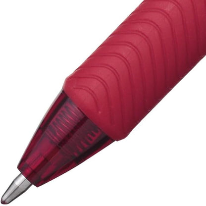 Pentel BL110-BX 1.0 mm Energel Retractable Gel Rollerball Pen - Red (Pack of 12