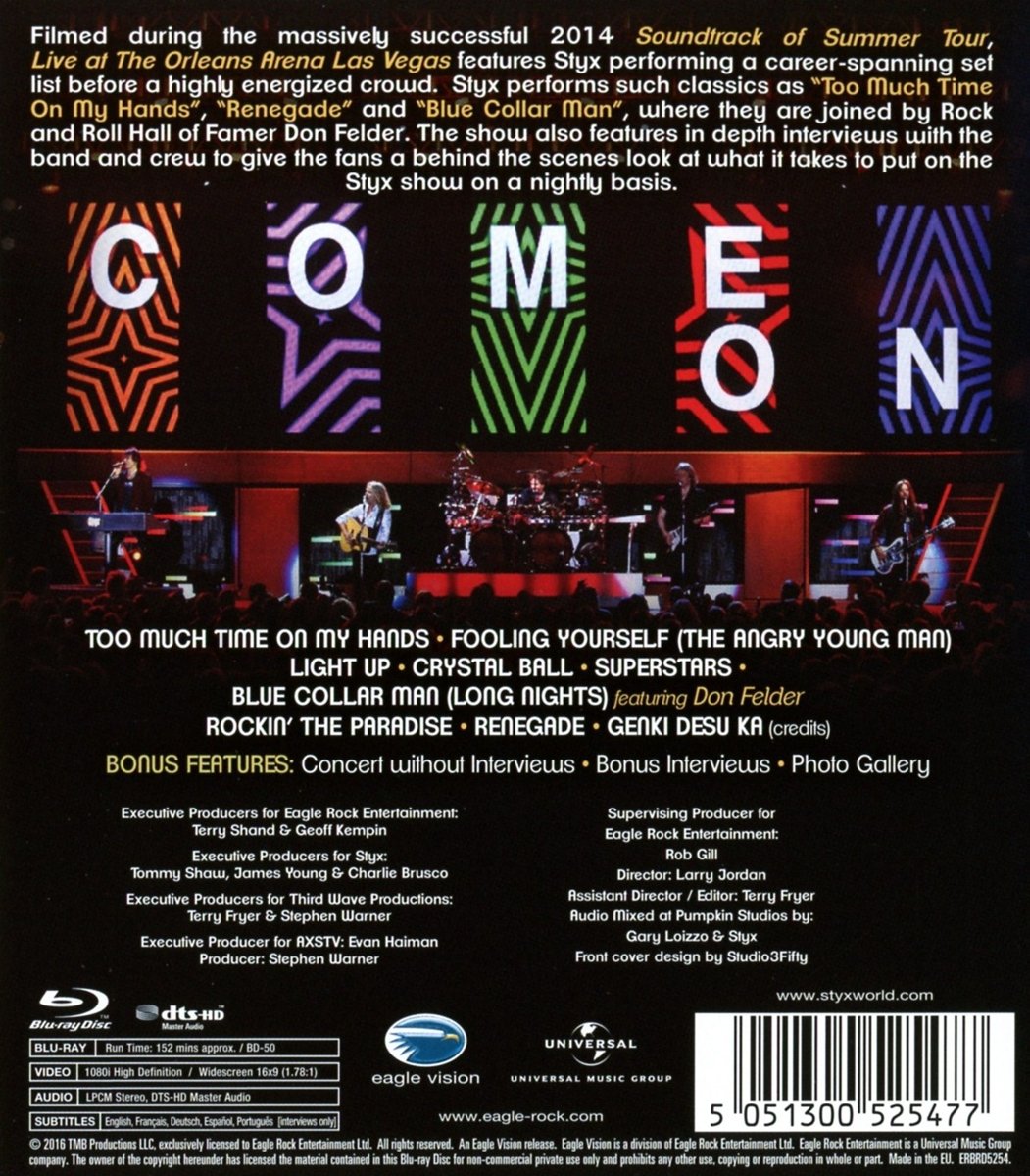 Live At The Orleans Arena Las Vegas