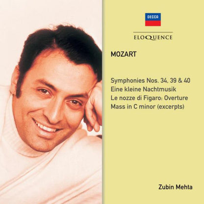 Mozart: Symphonies Nos. 34, 39, 40/Eine Kleine Nachtmusik...: Le Nozze Di Figaro: Overture/Mass in C Minor (Excerpts)
