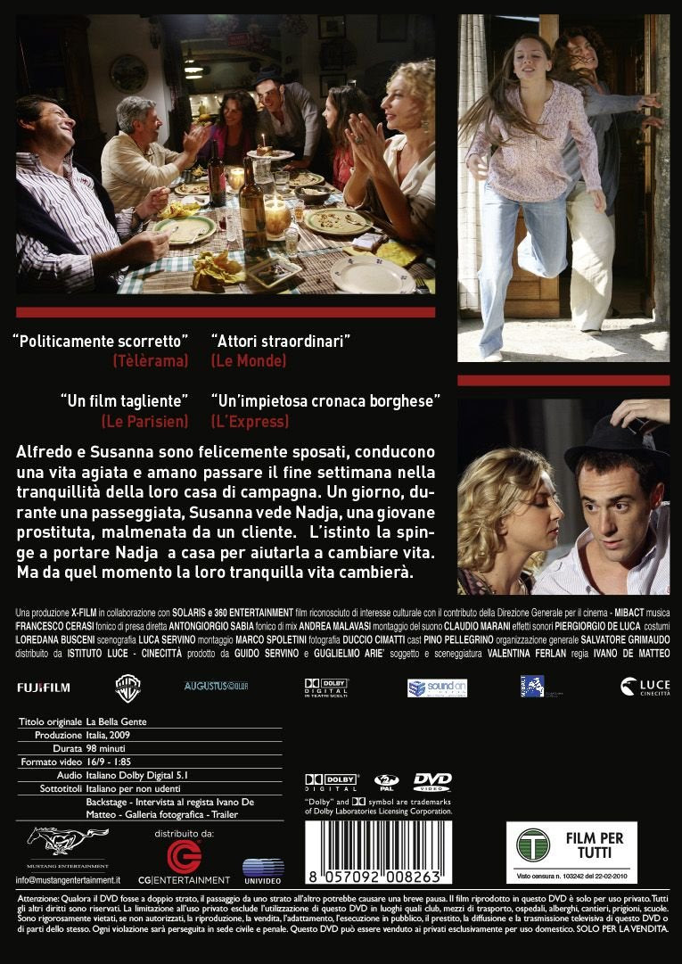 Cg Entertainment Dvd bella gente (la