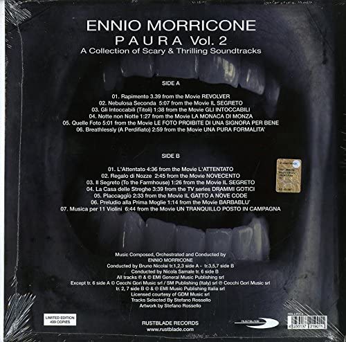 Paura Vol.2 (A Collection of Scary and Thrilling Soundtracks)