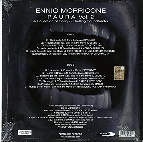 Paura Vol.2 (A Collection of Scary and Thrilling Soundtracks)