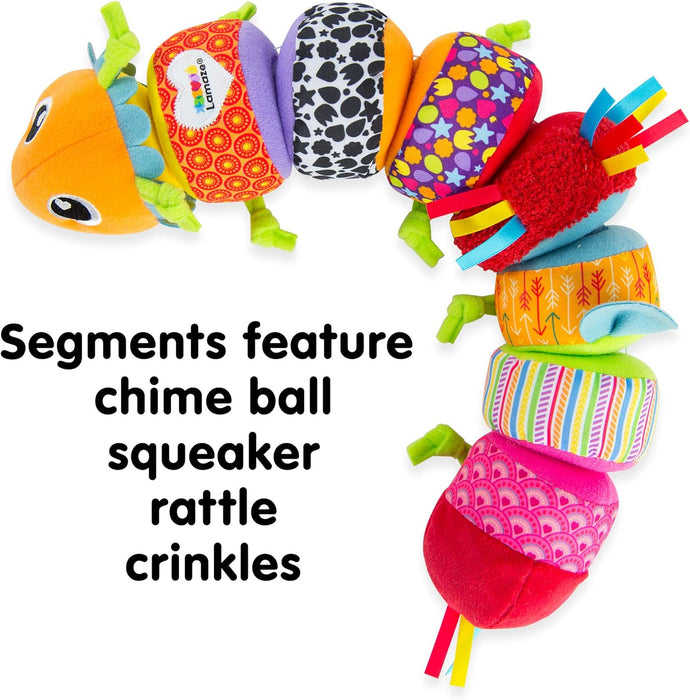 Lamaze Mix & Match Caterpillar Kuscheltier für Baby, Babys Aktivität Sortierspielzeug, für neue Eltern, geeignet für Baby Jungen und Mädchen ab 6 Monaten+