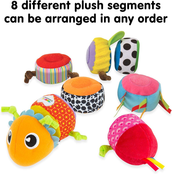 Lamaze Mix & Match Caterpillar Kuscheltier für Baby, Babys Aktivität Sortierspielzeug, für neue Eltern, geeignet für Baby Jungen und Mädchen ab 6 Monaten+