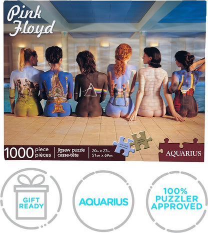 AQUARIUS 65160 Pink Floyd Back Art Jigsaw Puzzle, Multicolored, OSFA
