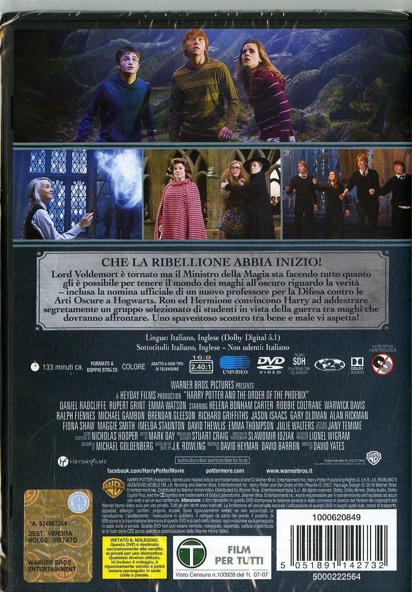 Harry Potter E L'Ordine Della Fenice