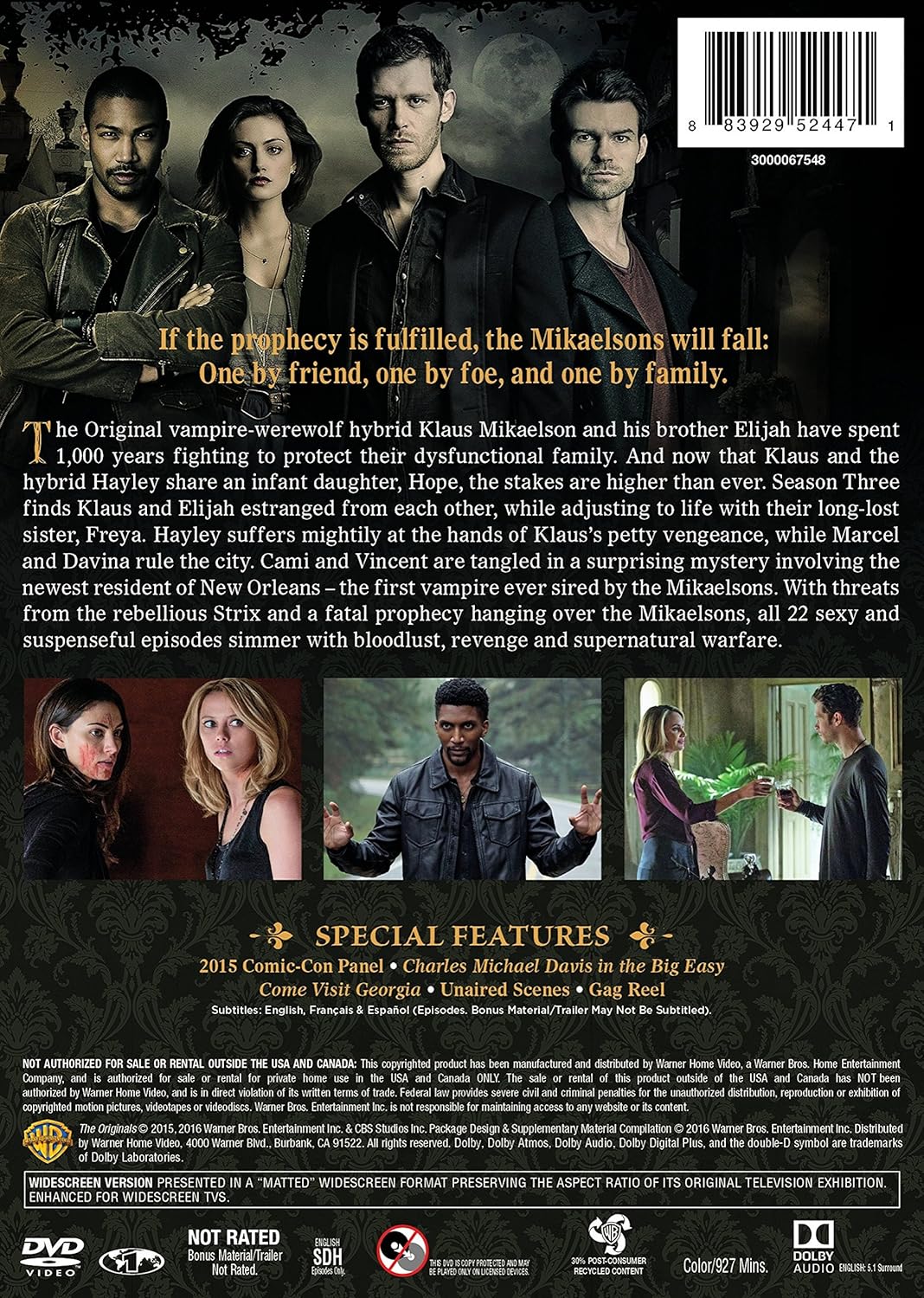 The Originals: The Complete Third Season