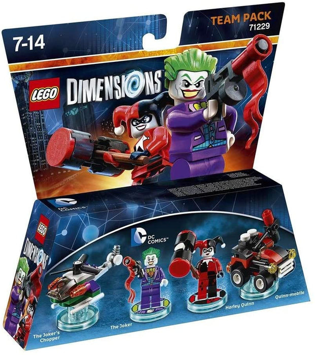 Lego Dimensions Team Pack Joker E Harley