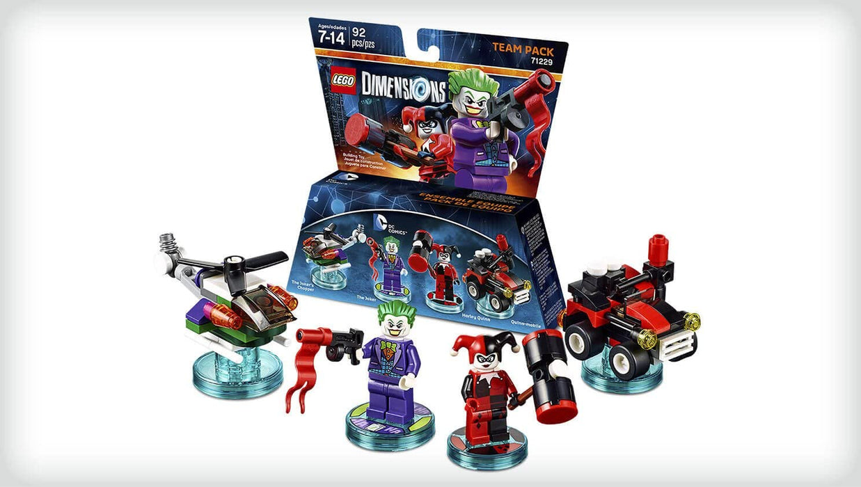 Lego Dimensions Team Pack Joker E Harley