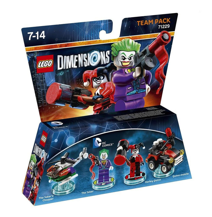 Lego Dimensions Team Pack Joker E Harley