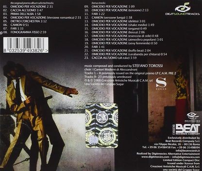 Omicidio Per Vocazione Deadly Inheritance Soundtrack
