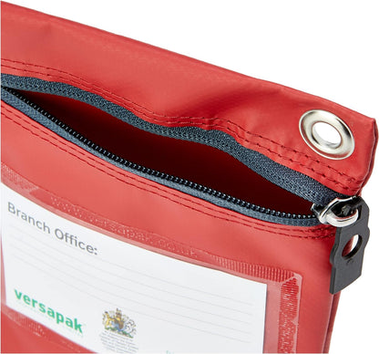 Versapak CCB0_RDS Small Secure Cash Bag