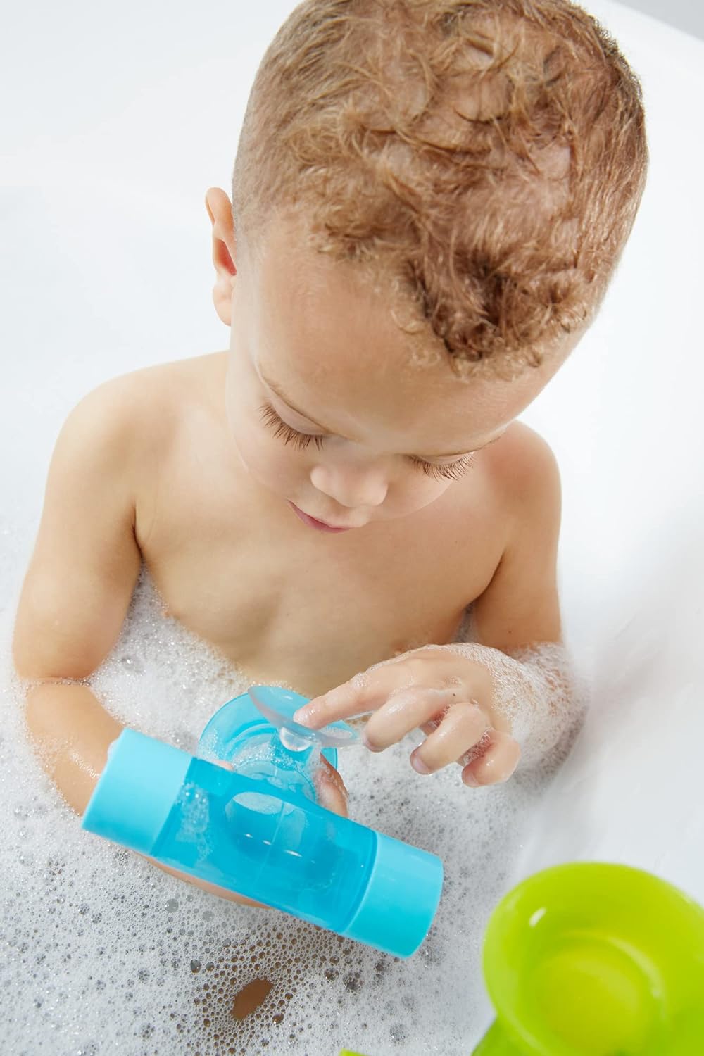 TOMY Boon Pipes Baby Bath Toy | Bath Accessories for Babies and Toddlers | 5 Multicoloured Water Pipes For Bath Time | Suitable For 1, 2, 3 and 4 Year Olds