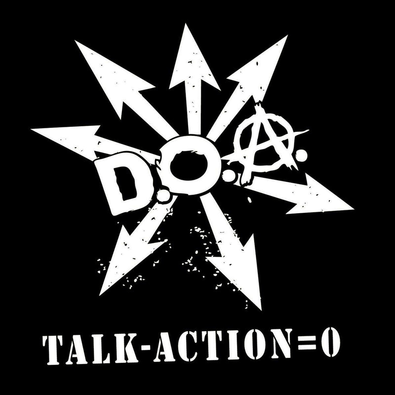 Talk Minus Action = Zero