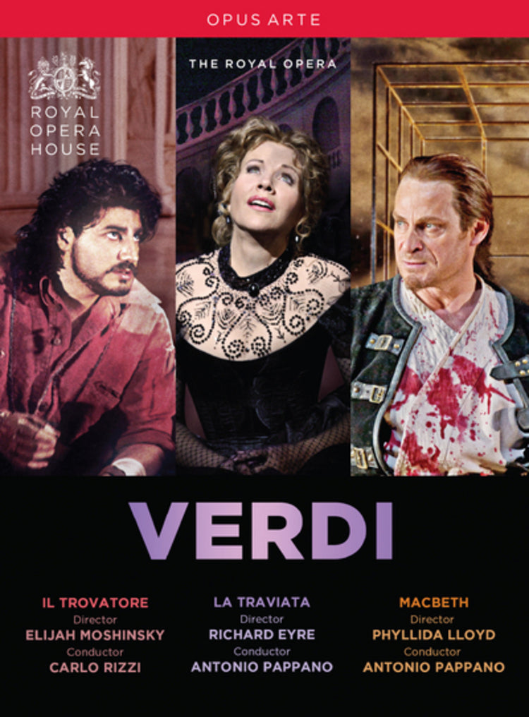 Verdi: Il Trovatore / La Traviata / Macbeth (Royal Opera House