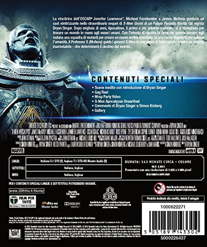 x-men - apocalisse BluRay Italian Import