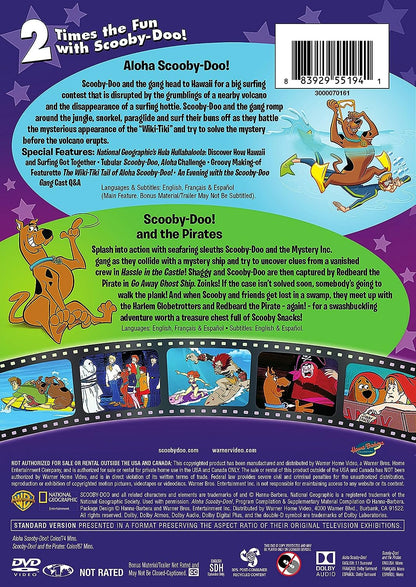 Scooby-Doo: Aloha Scooby-Doo! / Scooby-Doo & the Pirates (DBFE) (DVD