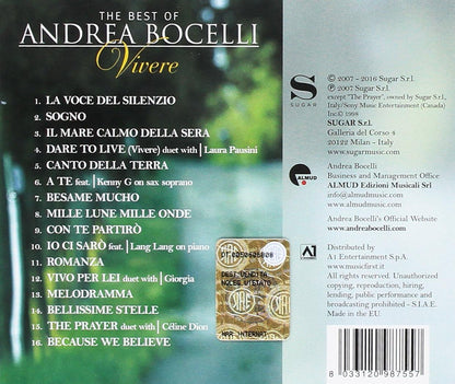 Vivere: Best Of Andrea Bocelli