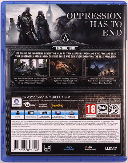 Assassin's Creed: Syndicate