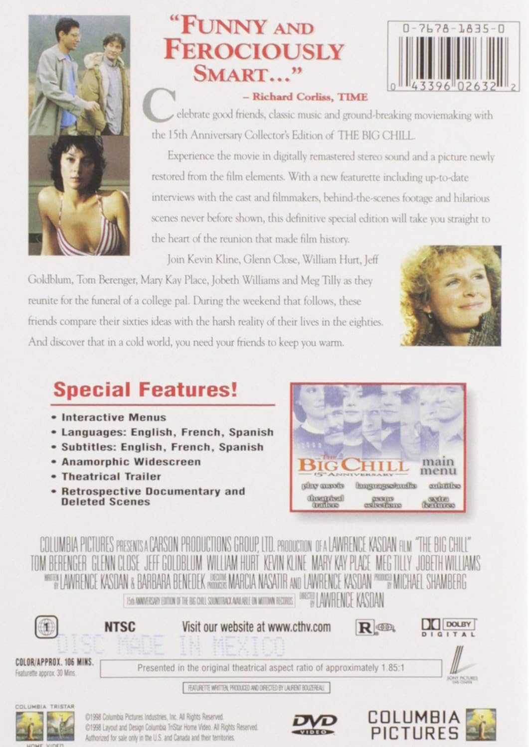 The Big Chill (15th Anniversary Collector's Edition)