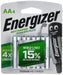 Energizer Set Pile Ricaricabili, Argento, Recharge Power Plus AA (4er Pack)