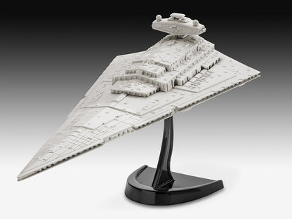 Revell 03609 Star Wars Imperial Star Destroyer 1:12300 Scale Unbuilt/Unpainted Plastic Model Kit Without Glue, Paint & Brush