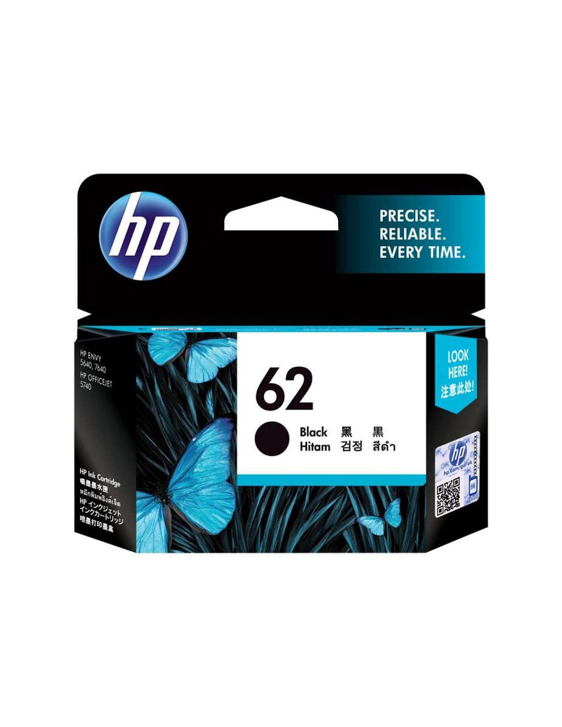 HP 62 Ink Cartridge Black C2P04AE