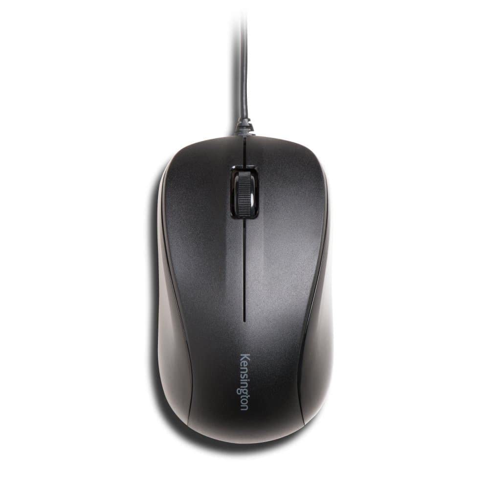 Kensington K72110EU Wired ValuMouse Mouse for Windows/Mac/Mac OS/Mac OS X - Bla