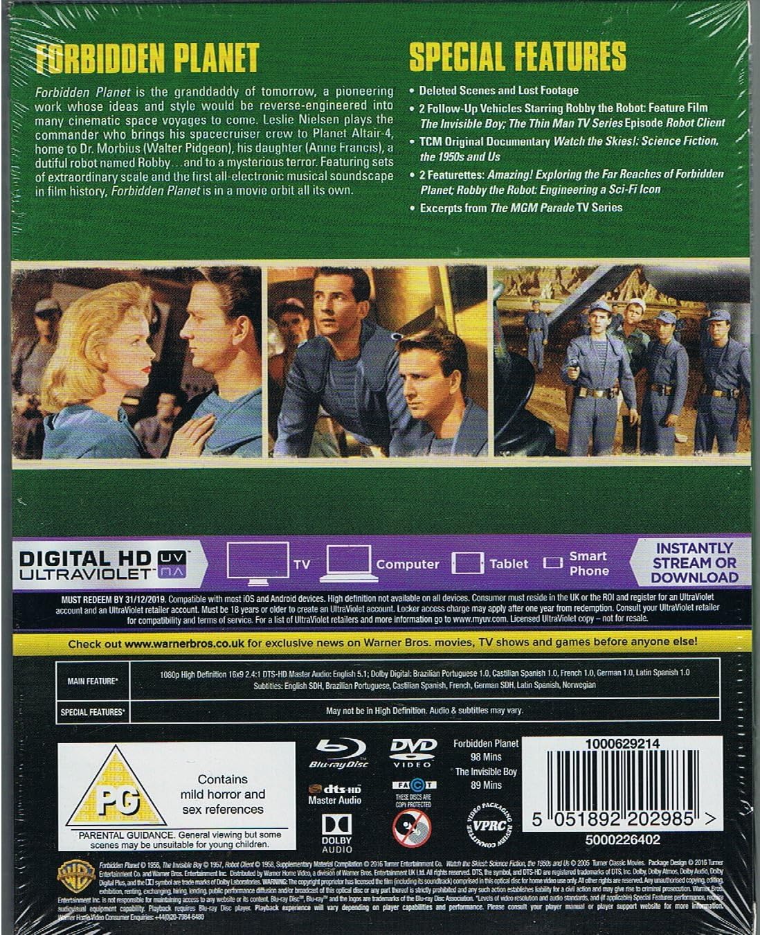 Forbidden Planet Blu-ray
