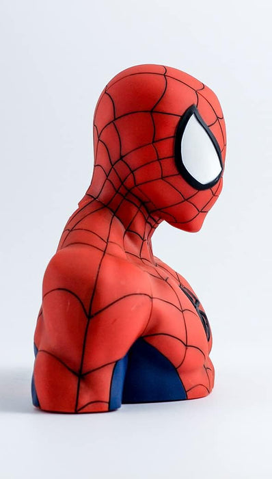 Semic Distibution BBSM001 Marvel Other Spiderman Spider-Man Piggy Bank 19Cm, Multi-Coloured