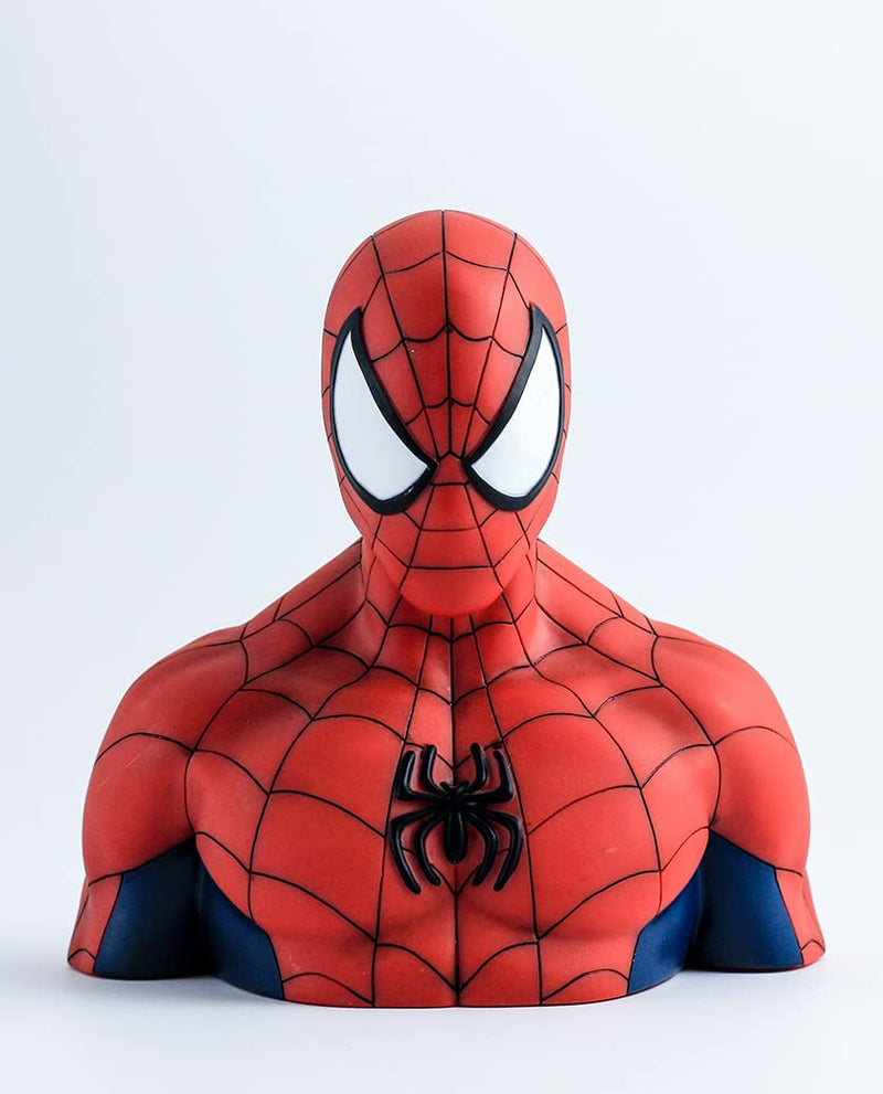 Semic Distibution BBSM001 Marvel Other Spiderman Spider-Man Piggy Bank 19Cm, Multi-Coloured