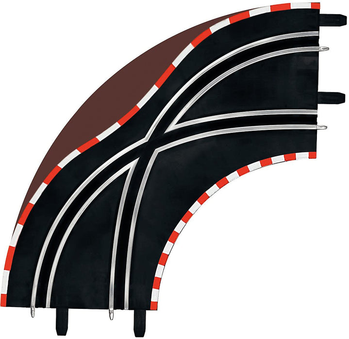 Carrera Go 20061655 Lane Change Curve (2) Slot Car Racing Accessory,228 x 228 millimeters