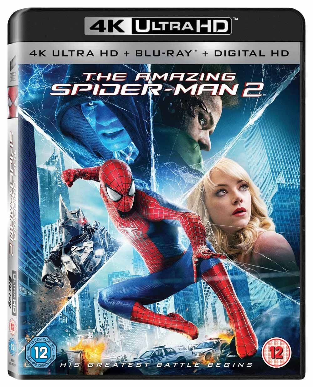 Amazing Spider-The Man 2-Il Potere Di Electro 4K Ultra HD+Blu-Ray