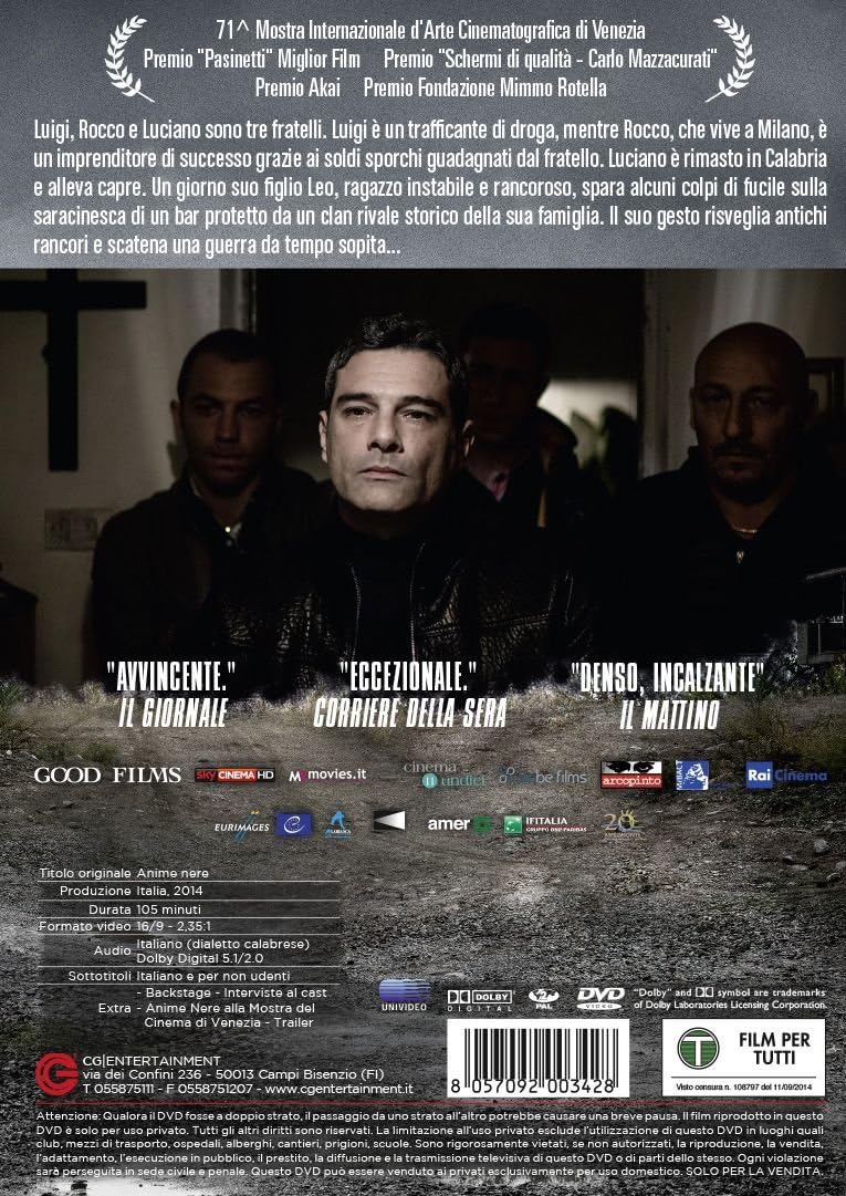 anime nere DVD Italian Import