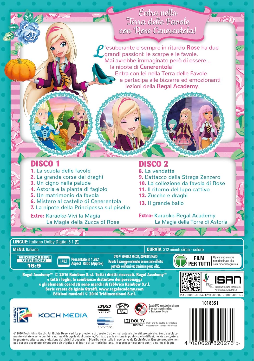 Regal Academy #01 (2 Dvd