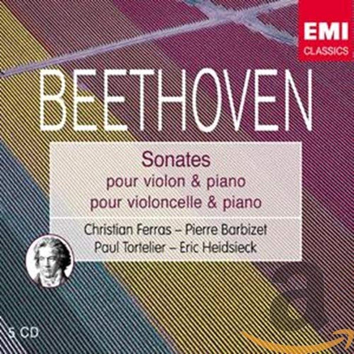 Beethoven : Sonates pour violon / Sonates pour violoncelle (Coffret