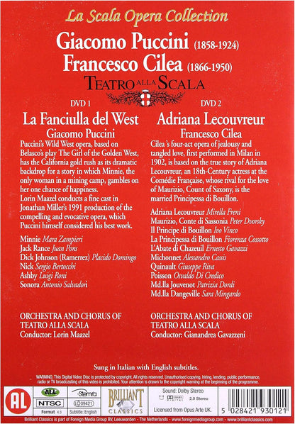 Puccini: La Fanciulla... Cilea: Adriana Lecouvreur