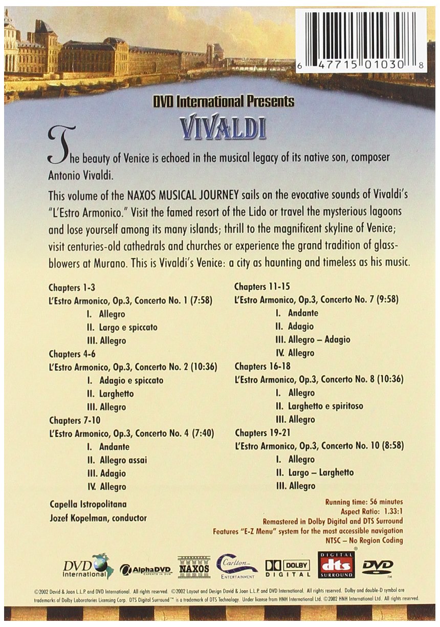 Vivaldi - L'Estro Armonico - A Naxos Musical Journey