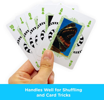 AQUARIUS Beetlejuice Playing Cards - Beetlejuice Themed Deck of Cards for Your Favorite Card Games - Officially Licensed Merchandise & Collectibles