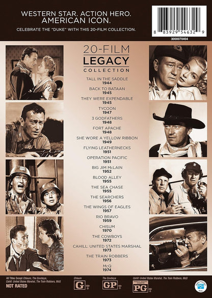 John Wayne: 20-Film Legacy Collection