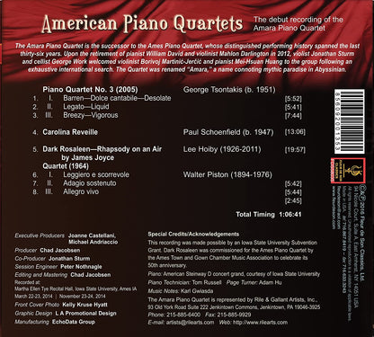 American Piano Quartets