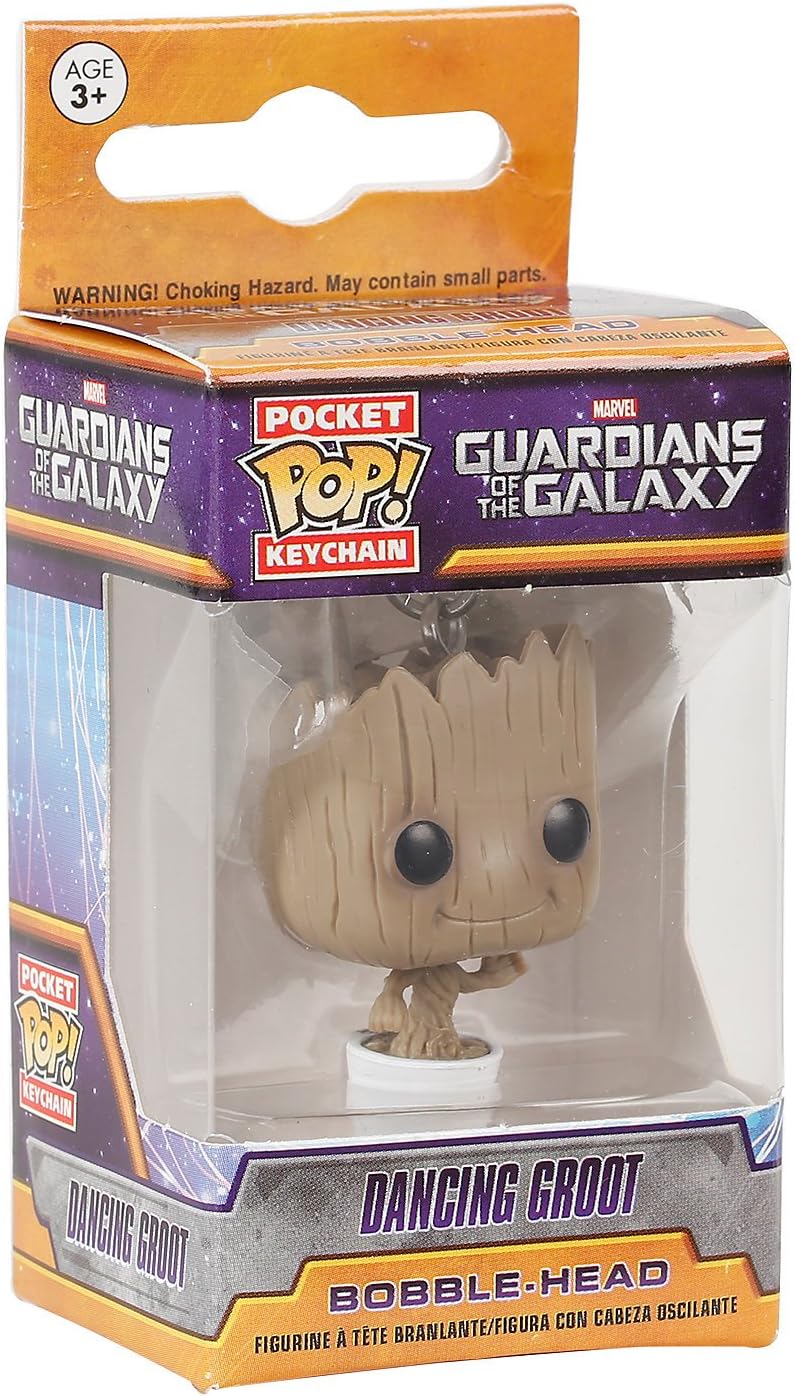 Funko Pocket POP! Keychain: Baby Groot - Guardians Of the Galaxy Novelty Keyring - Collectable Mini Figure - Stocking Filler - Gift Idea - Official Merchandise - Movies Fans - Backpack Decor