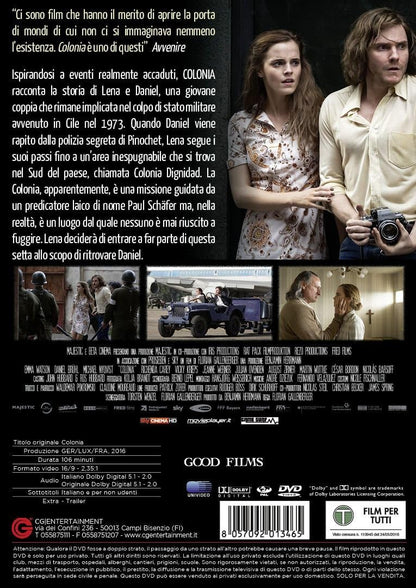 colonia DVD Italian Import