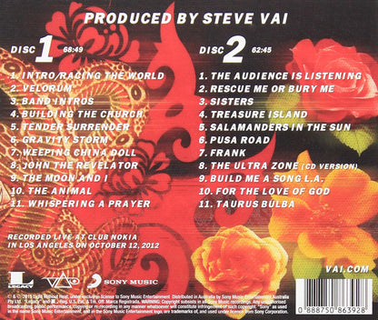 Stillness in Motion : Vai Live in L.a.