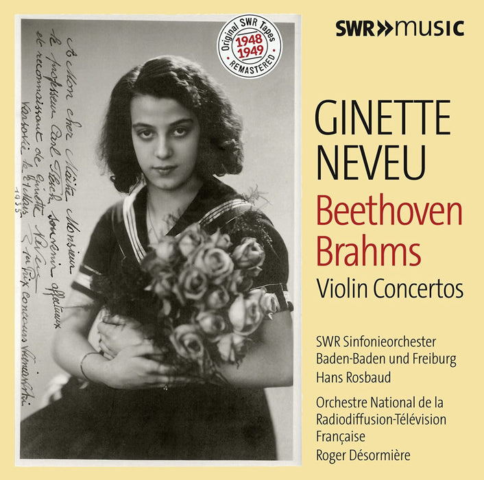 Ginette Neveu: Beethoven/Brahms - Violin Concertos