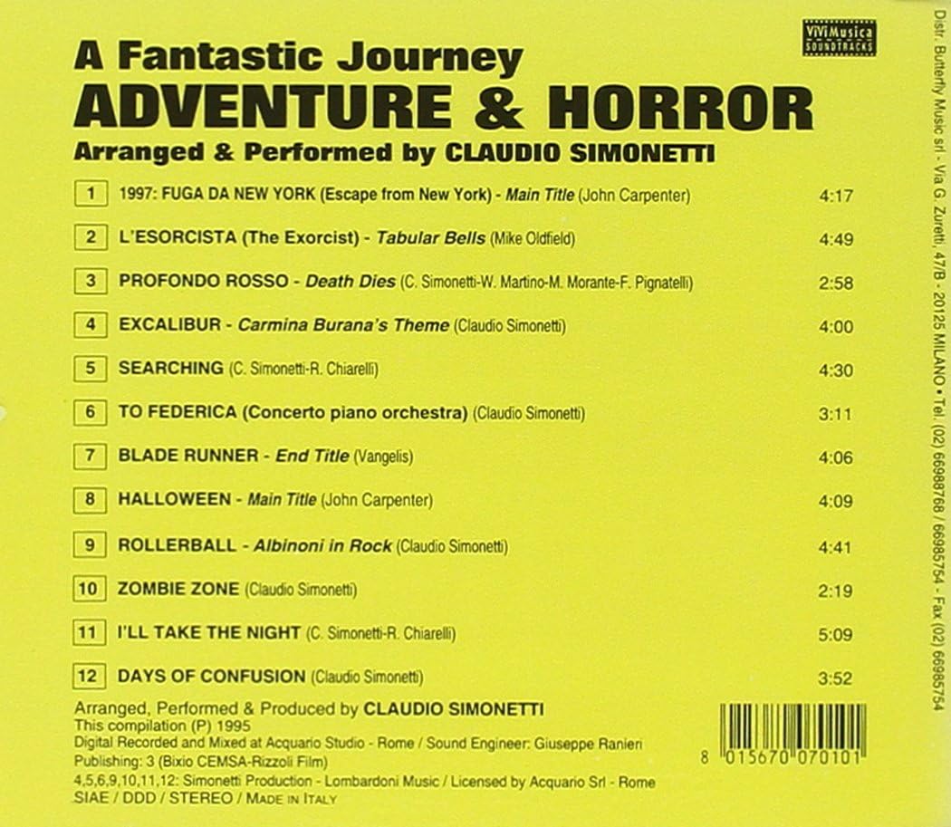 A Fantastic Journey: Adventure & Horror