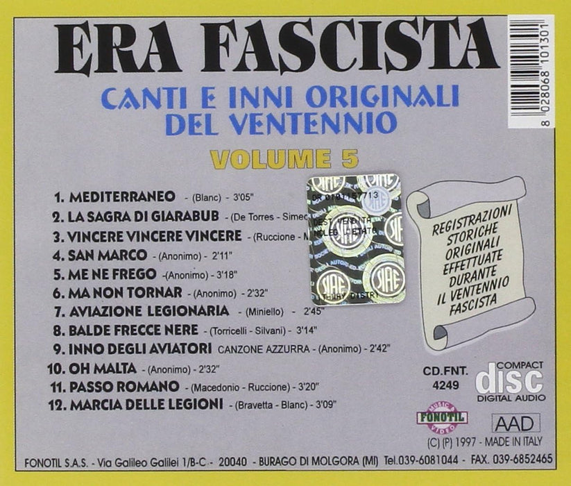 Era Fascista Vol.5