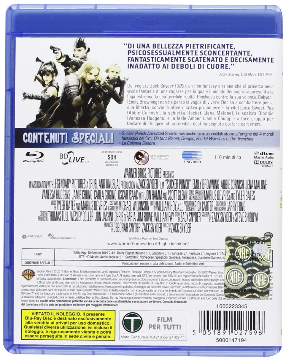 Sucker Punch (Blu-ray + Digital Copy
