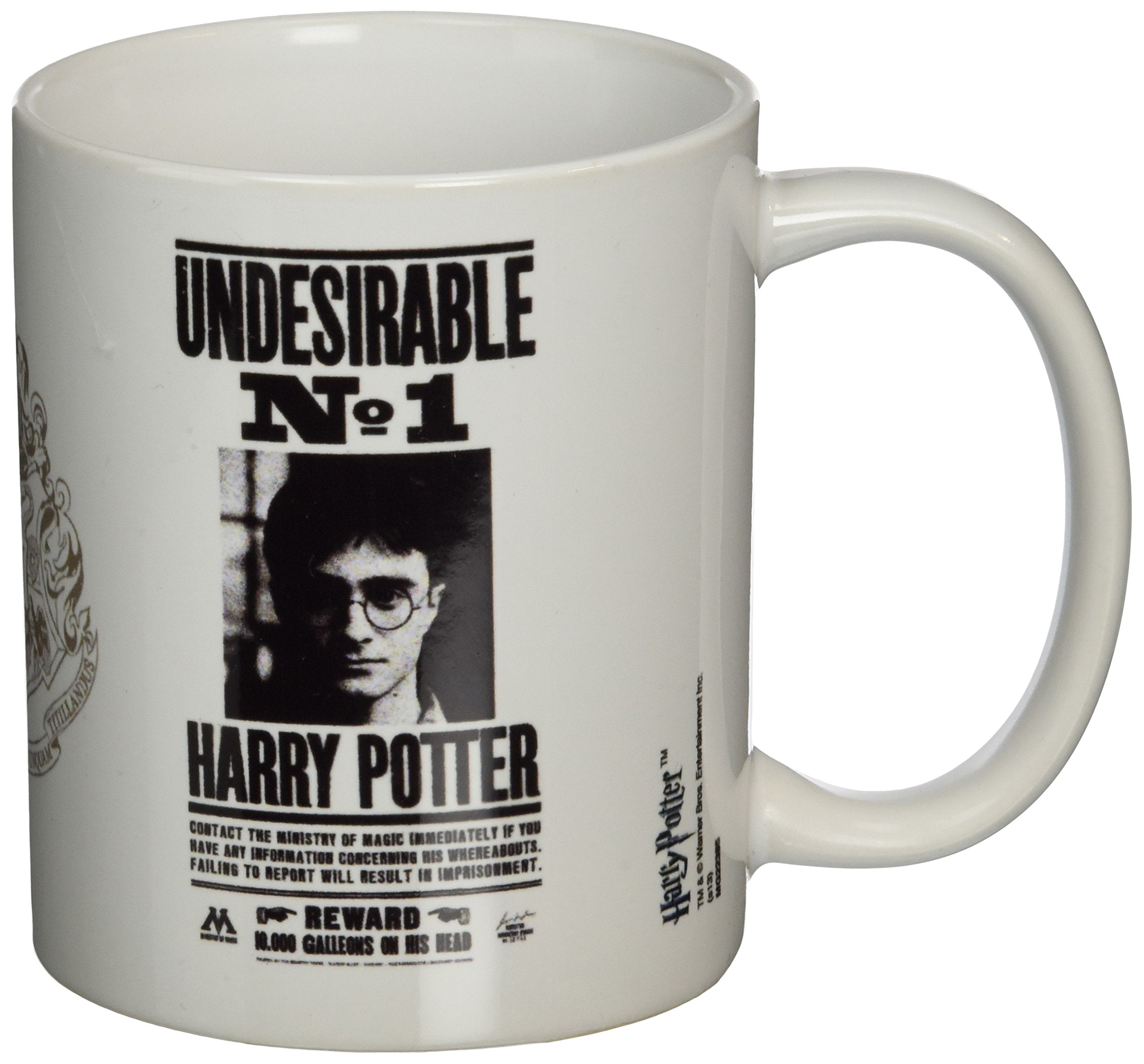 Pyramid International Harry Potter Ceramic Mug with Undesirable No1 Wanted Poster Graphic in Presentation Box - Official Merchandise
