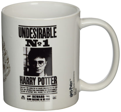 Pyramid International Harry Potter Ceramic Mug with Undesirable No1 Wanted Poster Graphic in Presentation Box - Official Merchandise